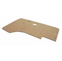 Picture of T25 Pair of Door cards in 3mm plain MDF. Pre-cut for DIY coverering 