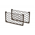 Picture of Elasticated storage nets (Pair). Can be mounted on doors