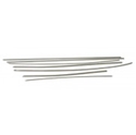 Picture of 7-piece chrome trim kit .Beetle  1962 to 1966. 