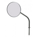 Picture of Round door mirror complete with arm and clamp splitscreen N/S Left 