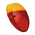 Picture of Beetle rear lens. Amber indicator 1961 to 1973 1200cc