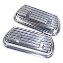 Picture of Rocker covers, alloy, clip on pair