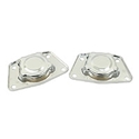 Picture of Torsion arm covers, Pair S/axle chrome