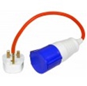 Picture of Mains Hook Up Adaptor UK 3 Pin 