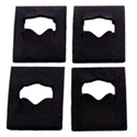 Picture of Splitscreen front badge clip set of 4 1955 to 1967