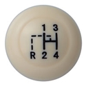 Picture of Gear knob. Stock with shift pattern. 10mm T1 61 and split up to 1967