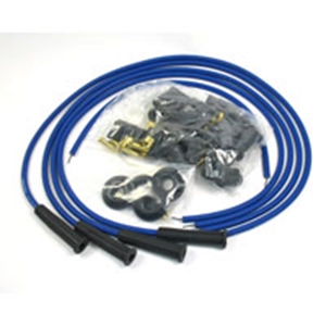 Picture of Ignition leads Flamethrower 8mm in Blue