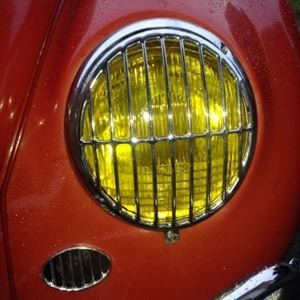 Picture of 356 Headlight grilles- Fully polished stainless steel