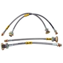 Picture of Beetle brake hose kit, braided, disc front/ IRS rear