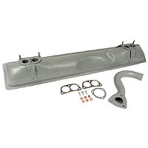 Picture of Exhaust kit, silencer / T-pipe / fitting kit, T2 1.7-2.0