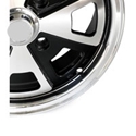 Picture of AlloyWheel SSP 914. black and polish. 4/130 5.5" x 15. ET35