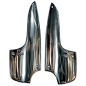 Picture of Beetle Robri style stone guards, Rear, pair. Cast flat 4 logo