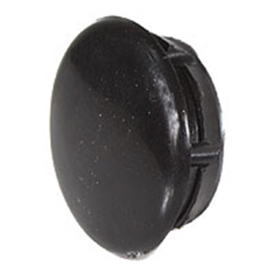 Picture of Beetle door screw cover plug  black. 1961>