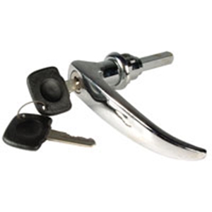 Picture of Splitscreen cargo door handle with keys 58 to 63 style. Will fit other models