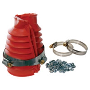 Picture of Swing axle boot kit in Red. Pair