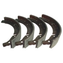 Picture of T2 Splitscreen Rear brake shoes. 1955 to 1963. 40mm