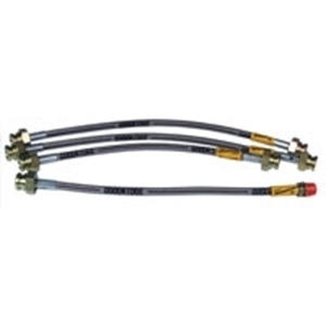 Picture of Brake hose kit, braided, T2 Bay 71-79, Goodridge 