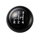 Picture of Vintage Speed Gear Knob with Shift Pattern, Black, 12mm