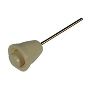 Picture of Wiper Knob & Plunger, 4mm Thread, Ivory