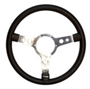 Picture of Mountney Traditional Steering Wheel, 15'' Black Vinyl 