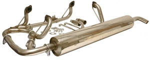 Picture of Stainless Steel Full Exhaust Kit VW T25 1900 and 2100 (Excluding Syncro models) 