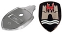 Picture of Wolfsburg Bonnet Crest Badge Including Plinth > Beetle 1960-1963