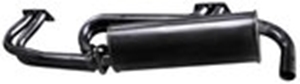 Picture of Exhaust, SQP T2/4 1.7-2.0,EMPI, Black Tail pipe > T2 Bay 1972-1979