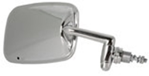 Picture of Door Mirror with a Chrome Plated Arm and Stainless Steel Head Right