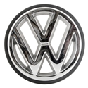 Picture of Chrome VW Grille Badge with Black Edging
